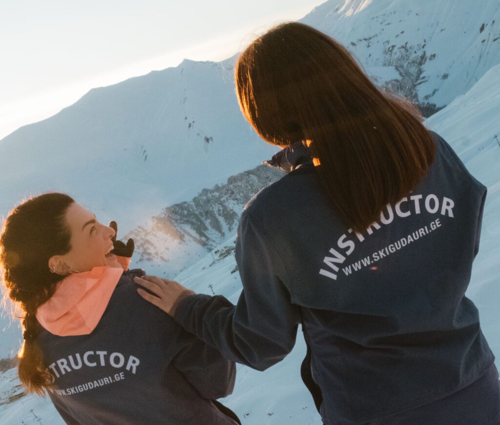 Ski lessons gudauri kazbegi
