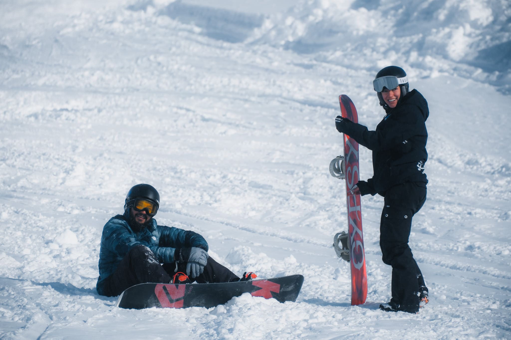 Group Snowboard Lessons in Gudauri
